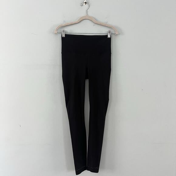 Lululemon Zoned In Tights 27” Black SesnseKnit Running Leggings - Picture 5 of 7